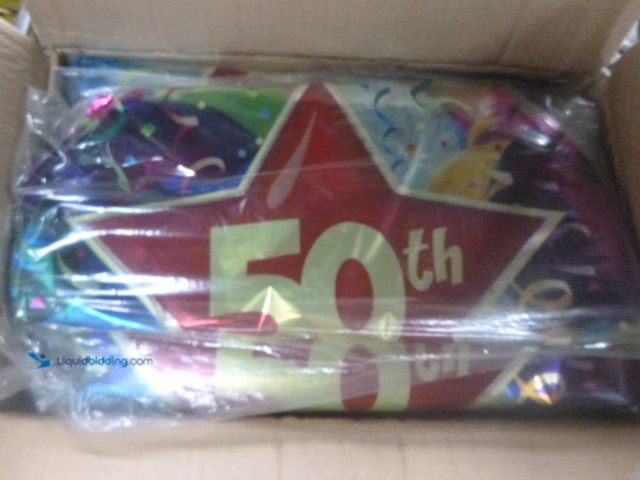 Lot 49-1514769 - Fun Express - 11" Mega Balloon Assortment (500pc) for Party - Party Decor - Balloons - Latex Balloon...