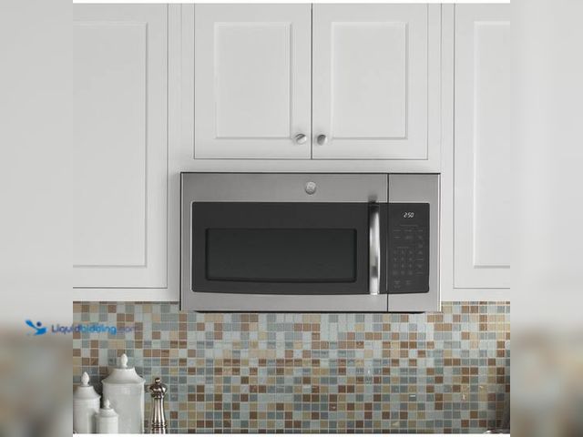Lot 49-5421838 - GE
1.6 cu. ft. Over-the-Range Microwave in Stainless Steel. Model # JVM3160RFSS.  Unused