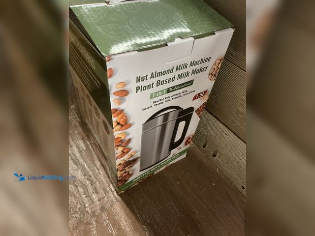 Lot 49-5487766 - Nut Almond Milk Machine Plant Based Milk Maker 7-in-1 Multifunctional 1.5L Used