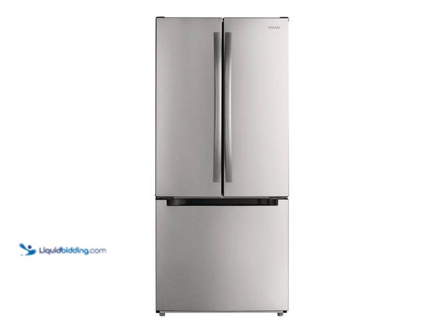Lot 49-3564481 - Vissani
30 in. 18.4 cu. ft. Standard-Depth French Door Bottom Freezer Refrigerator in Fingerprint R...
