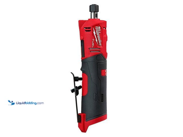 Lot 49-5447936 - Milwaukee M12 FUEL 12V Lithium-Ion Brushless Cordless 1/4 in. Straight Die Grinder (Tool-Only)[Model...