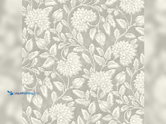 Lot 49-2003630 - Approx. (225) sq. ft. of Chesapeake Vadouvan Grey Pre-Pasted Non-Woven Wallpaper (Covers 56.4 sq.ft....