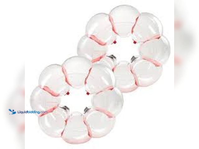 Lot 49-3539282 - VEVOR Inflatable Bumper Balls 2-Pack, 3 ft. /0. 9M Sumo Zorb Ball, PVC Human Hamster Bubble Knocker,...