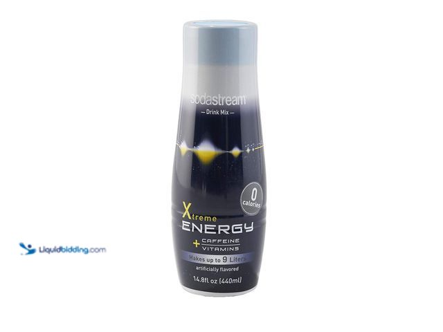 Lot 49-5545235 - QTY 4 - sodastream Diet Energy Syrup, Fluid Ounce Diet Xstream Energy 14.8 Fl Oz Model: 811572023973...