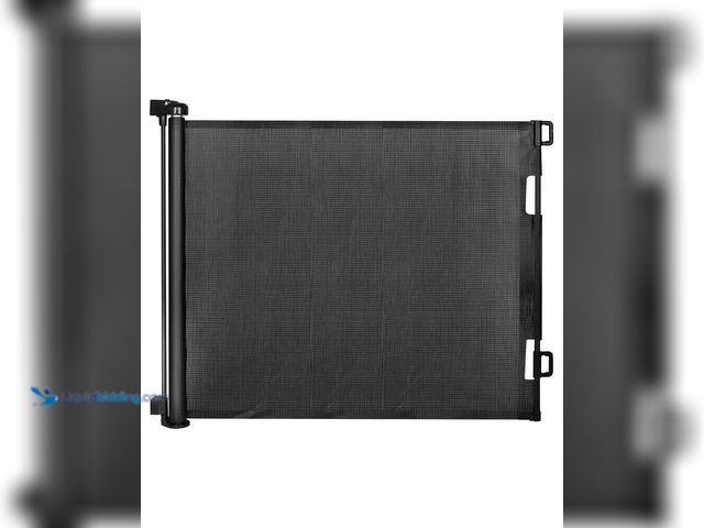 Lot 49-5406162 - Retractable Baby Gate, Mesh Baby Gate or Mesh Dog Gate,33" Tall, Extends up to 55" Wide, Child Safet...