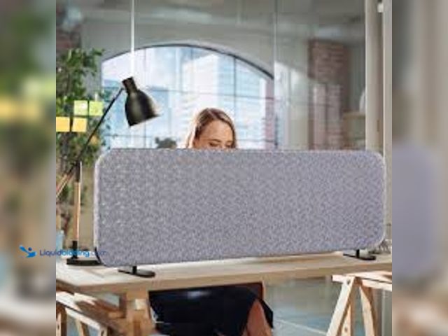 Lot 49-3565142 - DECOLAB Desk Divider, Portable Desktop Privacy Panels Partition for Study, Home Office, Workplace, S...