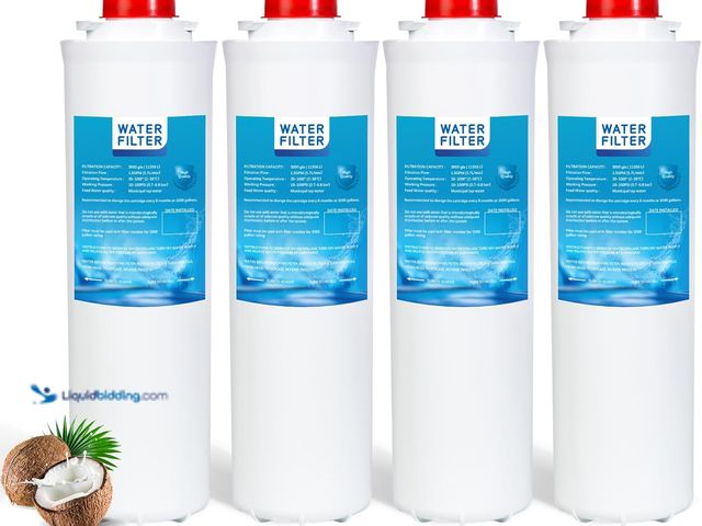 Lot 49-3527609 - 51300C Replacement (4 Packs-No Chip),Compatible with EzH2O Filter Replacement Bottle Station High Ca...