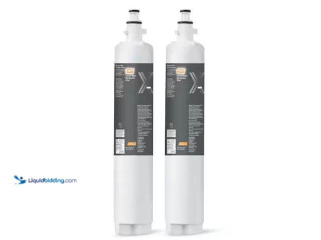 Lot 49-2025549 - (2-Pack) HDX EQG-2 RPWFE Premium Refrigerator Water Filter Replacement, Model # HD2PKGRP, MSRP $59.9...