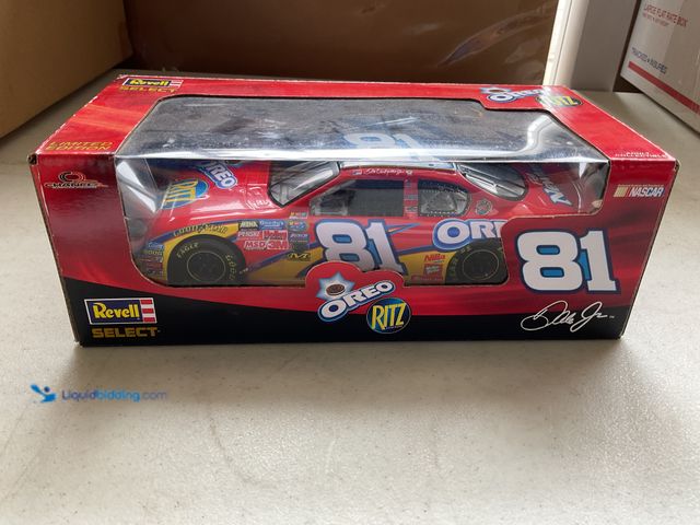 Lot 49-5341829 - REVELL SELECT #81 DALE EARNHARDT JR OREO/RITZ 1/24 SCALE DIECAST CAR IN ORIGINAL BOX