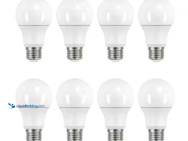 Lot 49-3631530 - (18-Pack) 40-Watt Equivalent A19 Non-Dimmable LED Light Bulb Soft White  Model # 11A19040WULND01, Ne...