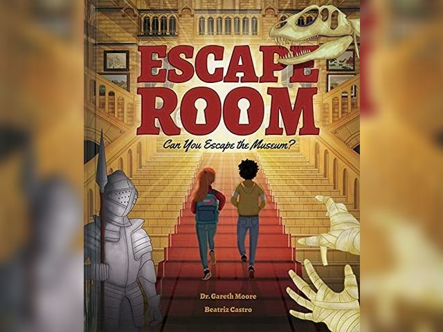 Lot 499-504 - Escape room by Dr. Gareth Moore. Can you escape the Museum? A mystery/problem solving book for child...