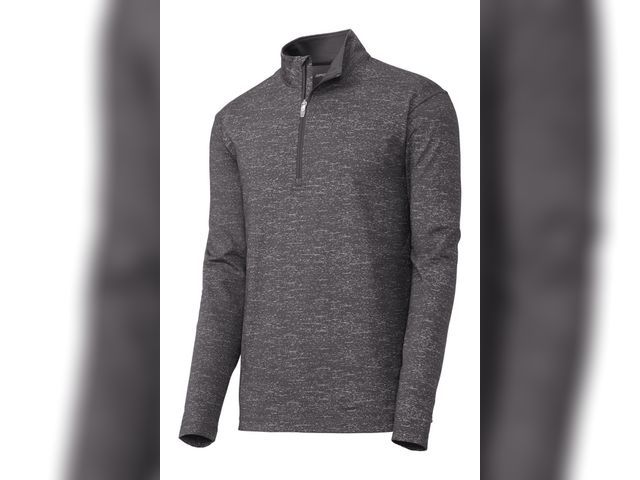 Lot 499-267 - Sport-Tek Sport Wick Stretch Reflective Heather 1/2 Zip Pullover
Color: Charcoal Grey Size: Adult La...