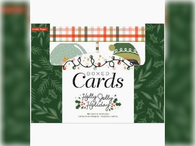 Lot 499-225 - Boxed Cards- Holly Jolly Holiday 
40 cards and envelopes