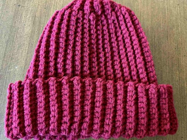 Lot 499-380 - Crocheted Hat for older child OR adult- red
Thank you to Mrs. Sandy Kuiper for this donation!
