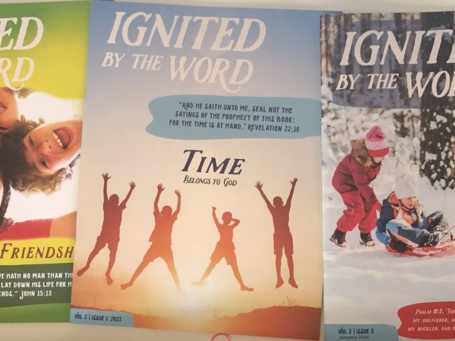 Lot 499-528 - Ignited by the Word- Children's Magazine. 9 back issues Volume 2/Issue 2 2023-Volume 5/Issue 1 July ...