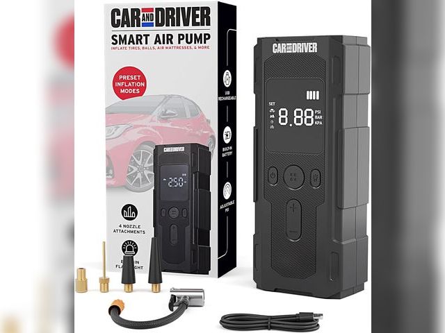 Lot 499-10085 - 1 New Car and Driver Smart Air Pump