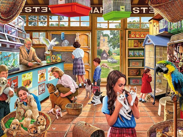 Lot 499-501 - "The Pet Shop" 500 piece jigsaw puzzle