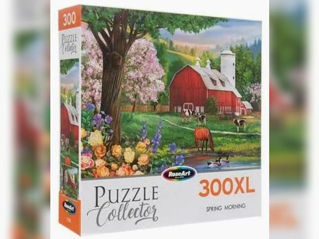 Lot 499-210 - RoseArt 300XL pc puzzle- Spring Morning