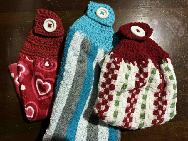 Lot 499-207 - Handmade Kitchen Towels - set of 3