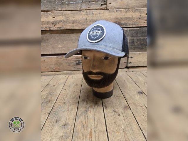 Lot 53-1025 - Men's Baseball Cap - Gray Black - "Zone Off Road"