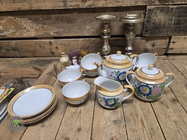 Lot 53-992 - Beautiful Collectible China Dinnerware pieces made in Japan with Candle Stick Holders (C16)