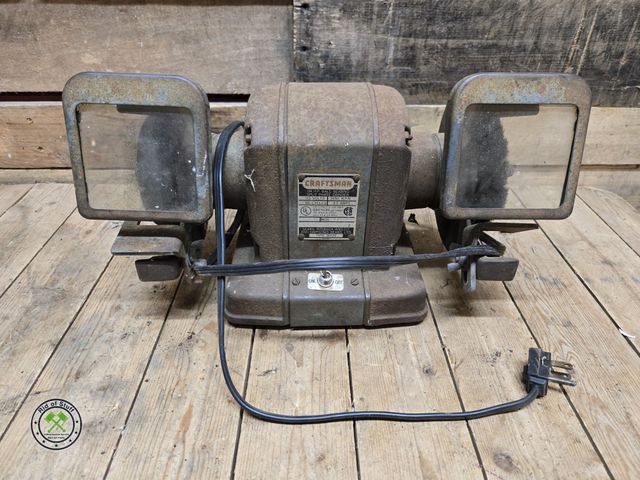Lot 53-961 - Craftsman Bench Grinder and Sander - Electric - Works