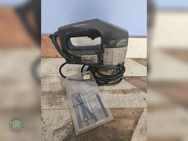 Lot 53-584 - Electric Black and Decker Variable Speed Orbital Action Jig Saw with Blades - Works