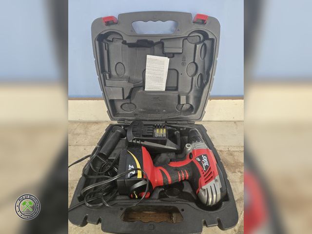 Lot 53-575 - Skil 18V Battery Operated Drill with battery, Charger and Case - Works