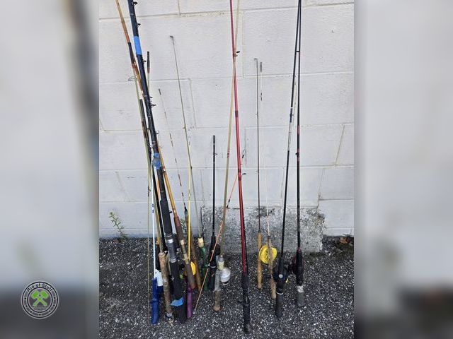 Lot 53-936 - Lot of Several Fishing Poles
