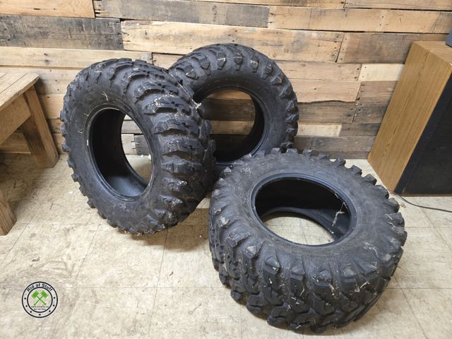Lot 53-825 - (3) Side By Side Polaris Ranger Tires - 29x11.00R14 - Good Condition