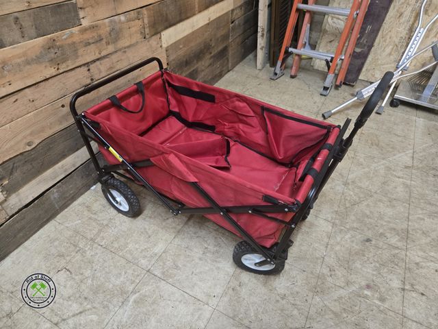 Lot 53-1019 - Red Fold Up Wagon - Good Condition (C16F)