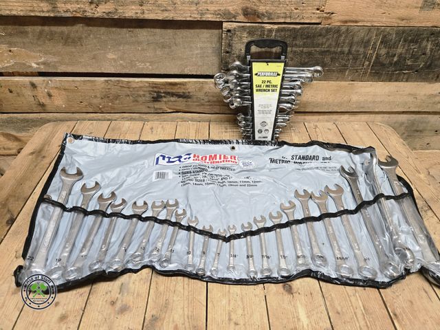 Lot 53-1005 - Standard and Metric Wrench Sets (C15)