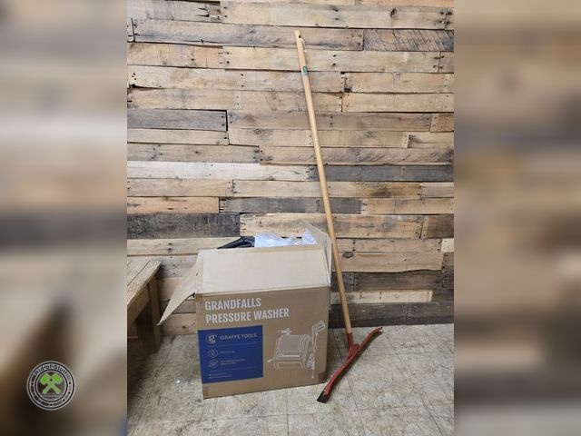 Lot 53-827 - Electric Powered Brand New Grandfalls Wall Mounted Power Washer with Squeegee