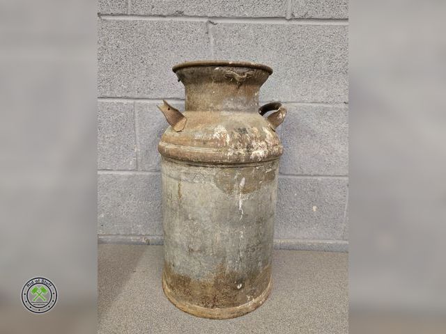 Lot 53-537 - Vintage Metal Dairy Milk Can (B5F)