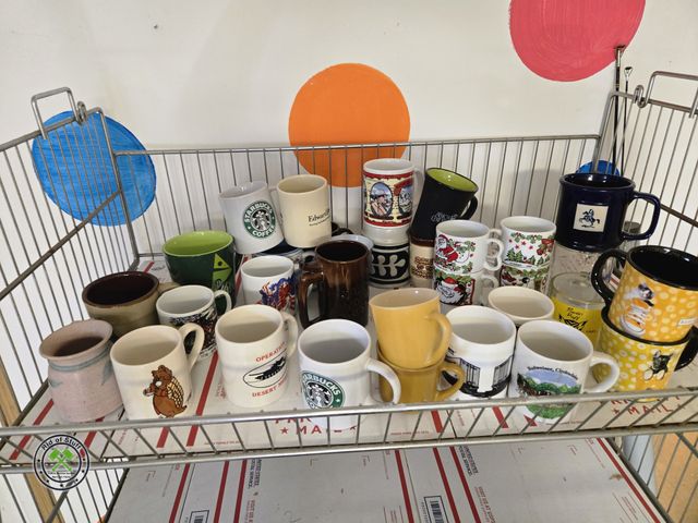Lot 53-710 - Large lot vintage and collectible coffee mugs (BSMT-3)