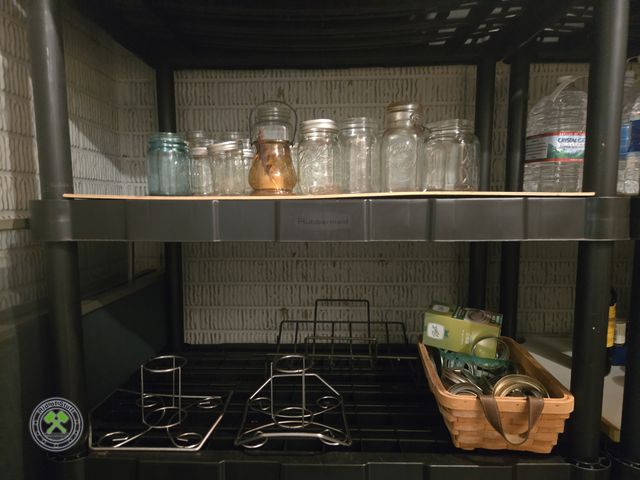 Lot 53-633 - Lot of Glass Canning Jars, Misc Glass jars, Jar Rings, and more! Bring boxes to load items.