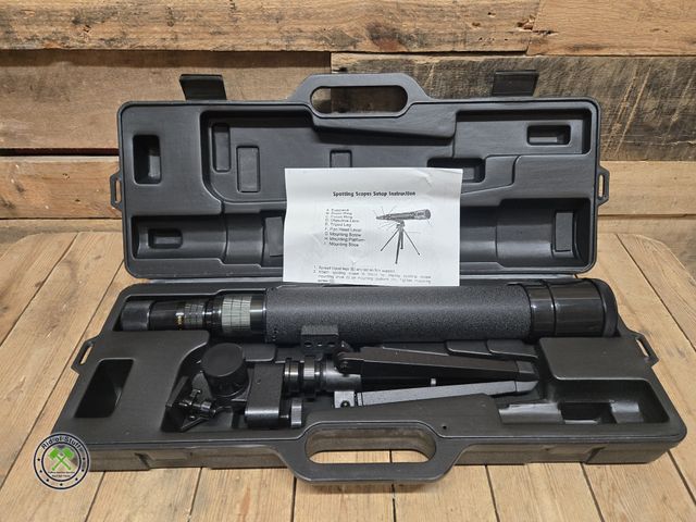 Lot 53-1007 - Telescope in Black Plastic Case (C15)