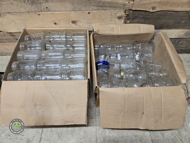 Lot 53-2019 - 2 Medium Sized Boxes full of Canning Jars - Ball - Kerr and more