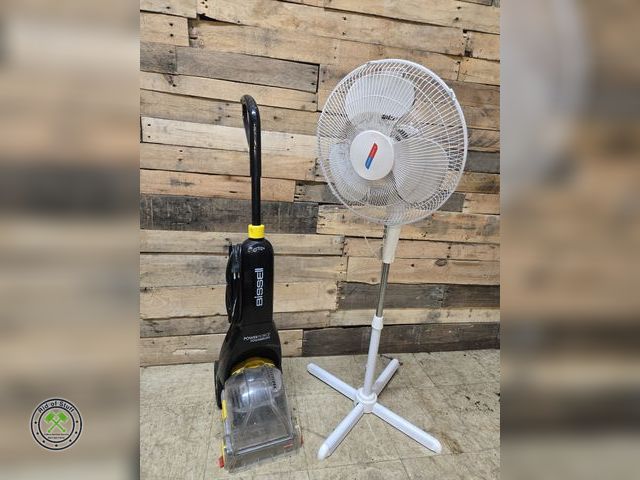 Lot 53-2024 - Household Fan- Works, Carpet Shampooer - Said to Work