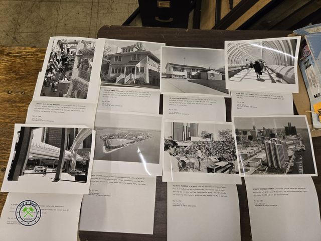 Lot 53-987 - 1986 City of Detroit, MI Black and White Photos with Descriptions (C14B)