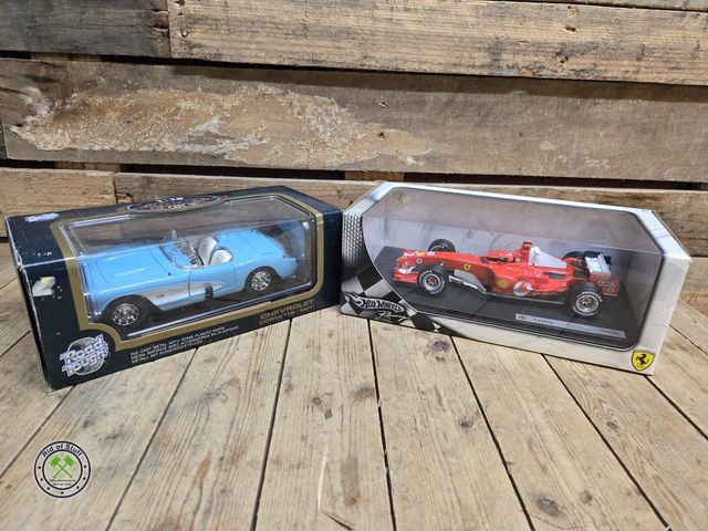 Lot 53-3102 - New in Box Hot Wheels Racing F2005 Michael Schumacher Die Cast Car