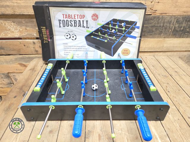 Lot 53-1013 - Table Top Foosball Table with Box and 1 ball