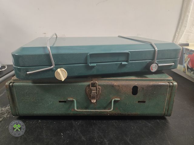 Lot 53-662 - (2) Coleman Propane Stoves (BSMT)