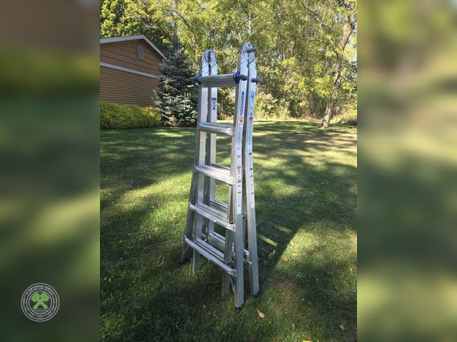 Lot 53-741 - Werner Aluminum Ladder
