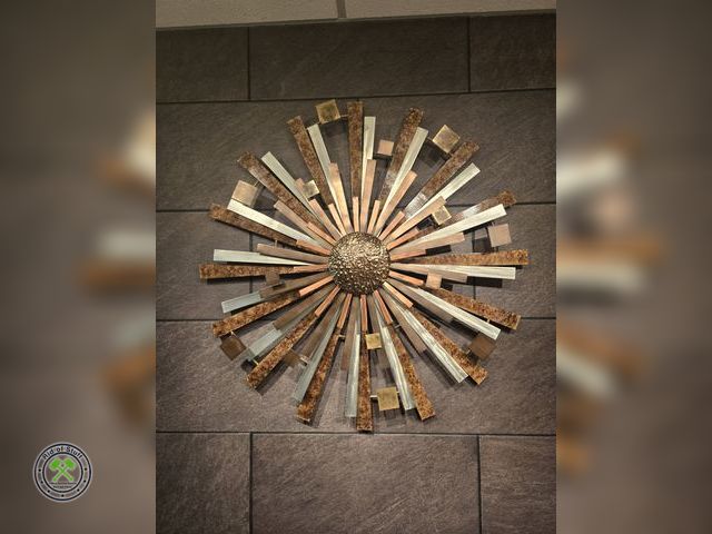 Lot 53-605 - 36" Metal Wall Art Sculpture Piece