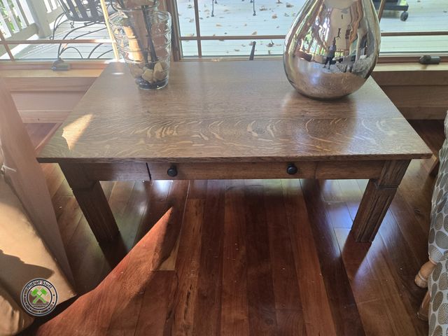 Lot 53-526 - Wooden Coffee Table with Storage Drawer - Measures: 42"x26"x17"