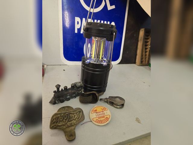 Lot 53-515 - Mixed Lot - Includes: Battery Operated Lantern, Vintage Metal Coca Cola Wall Mounted bottle Opener, ...