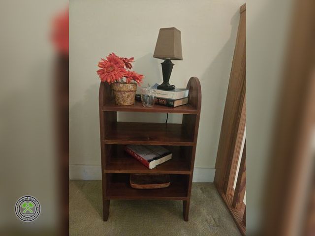 Lot 53-510 - Wooden Bookshelf with Contents - Shelf Measures: 24"x17"x30"
