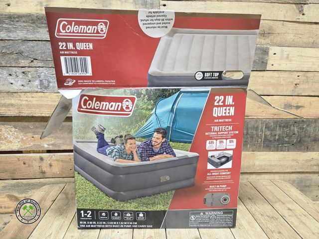 Lot 53-1035 - Coleman 22" Queen Inflatable Air Mattress (C15)