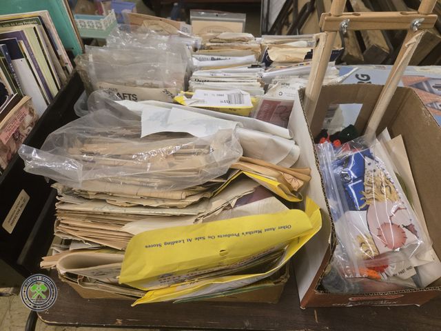 Ridofstuff.com - Lot 53-1174 - Large Box filled with McCall, Simplicity ...